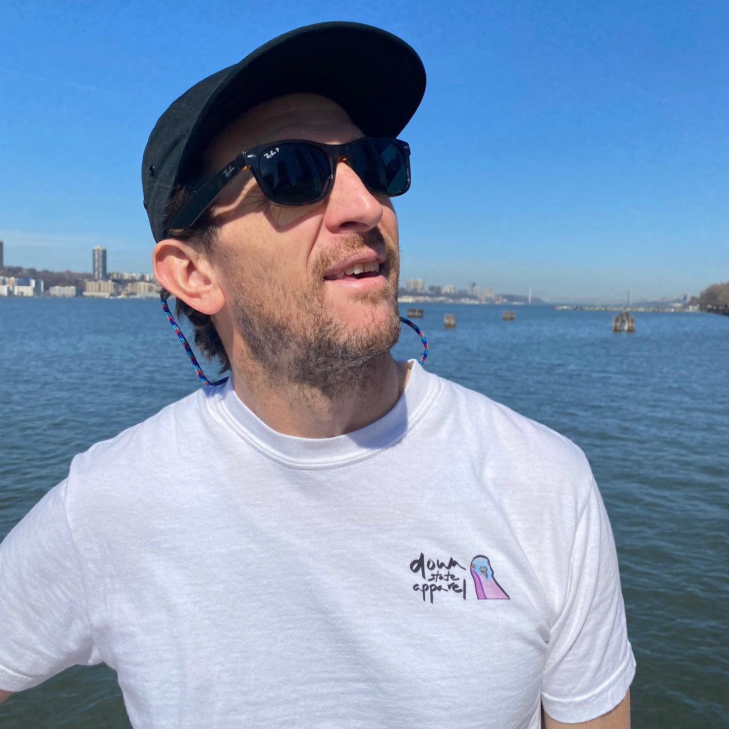 downstate gw BACK print short sleeve tee