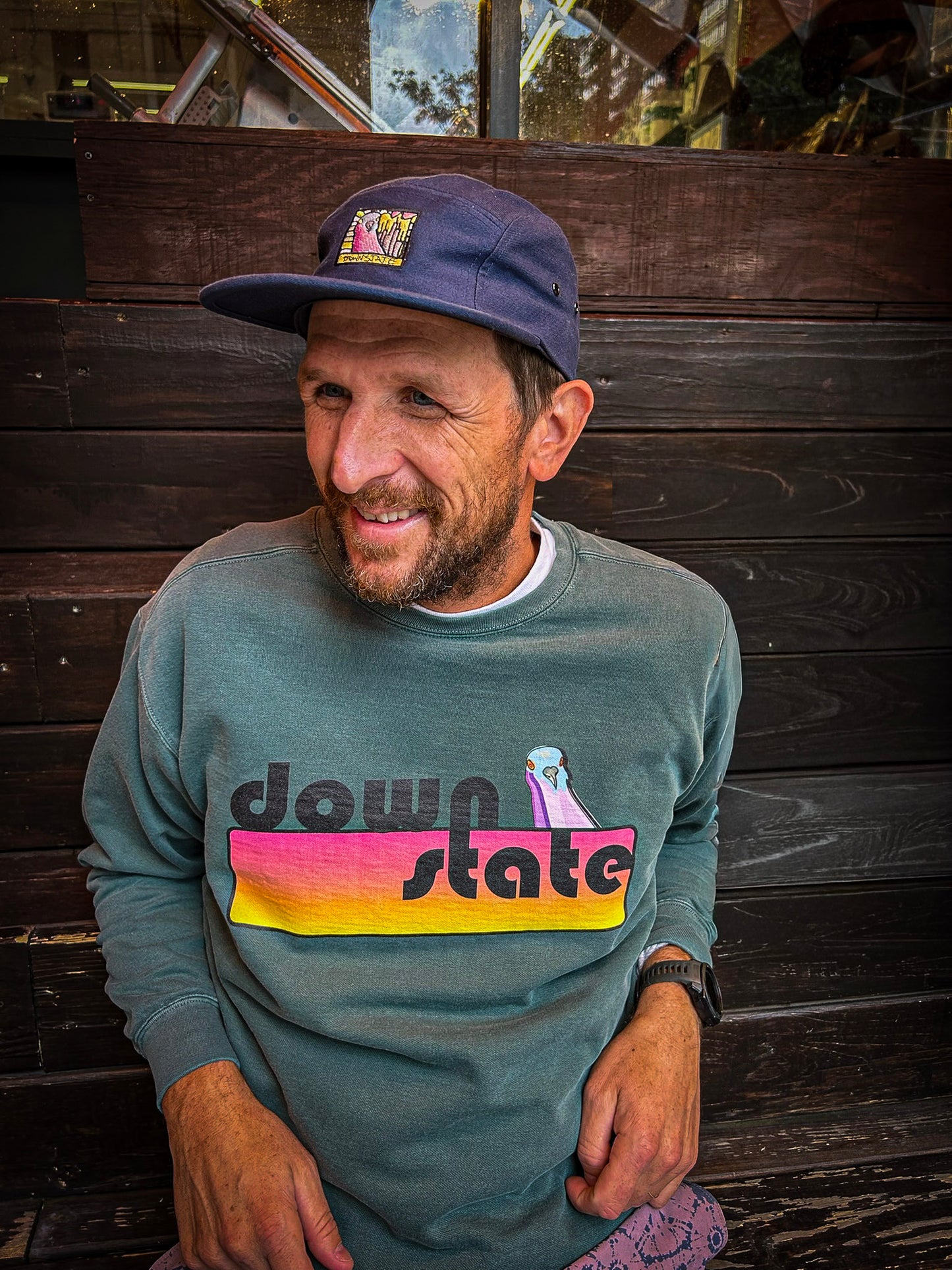 downstate sunset sweatshirt