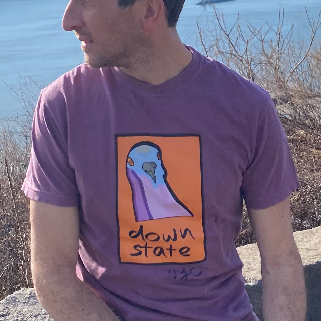downstate original short sleeve tee
