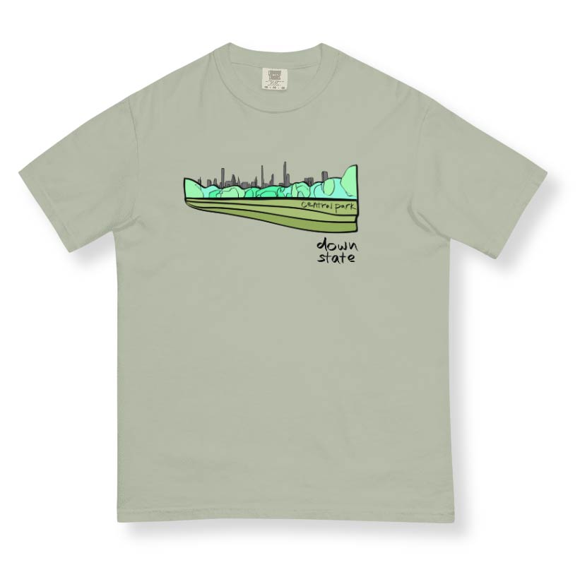 downstate central park short sleeve tee