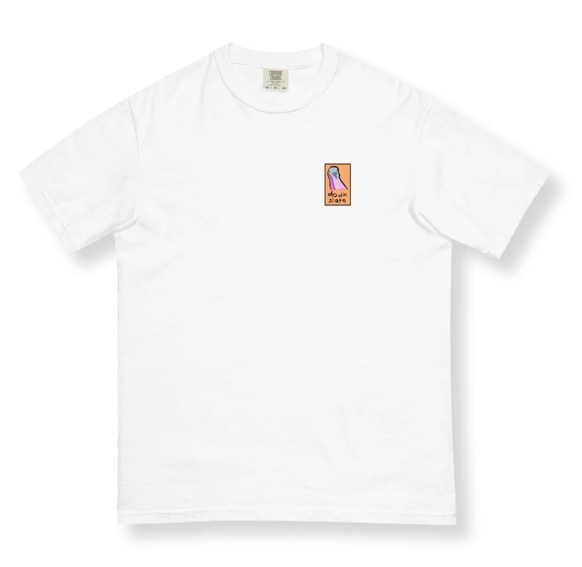 downstate original times square BACK print short sleeve tee