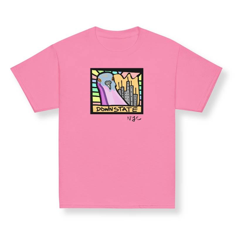 downstate cityscape youth short sleeve tee