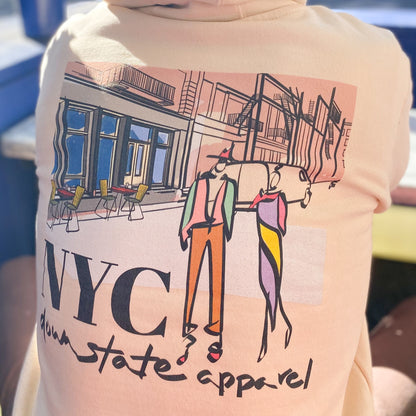 downstate soho hoodie