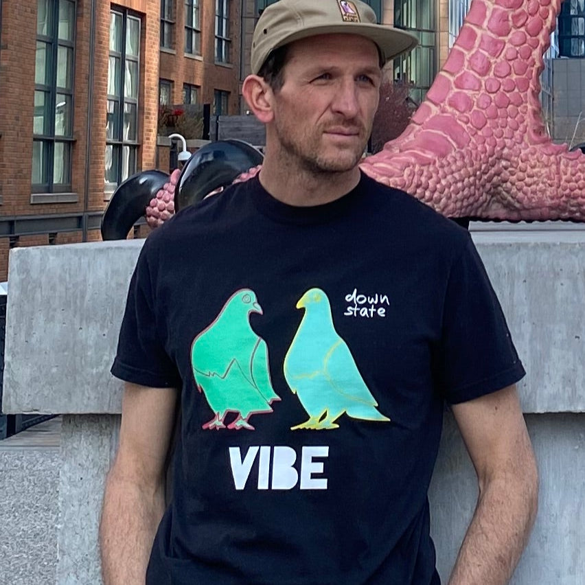 downstate vibe short sleeve tee