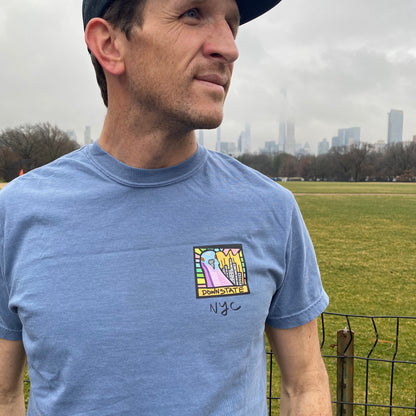 downstate cityscape short sleeve tee