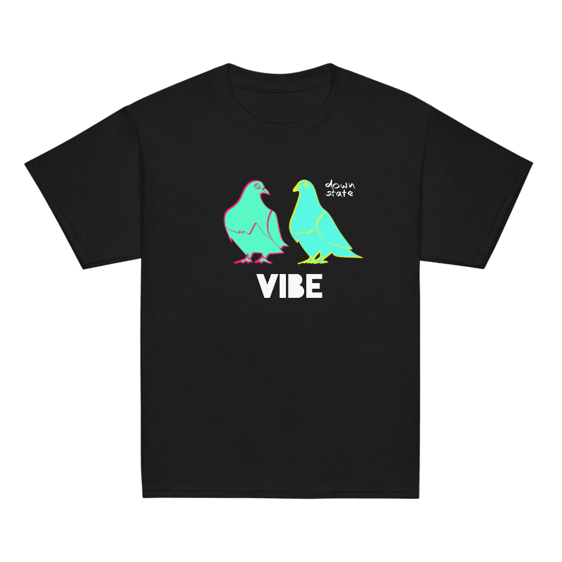 downstate vibe youth short sleeve tee