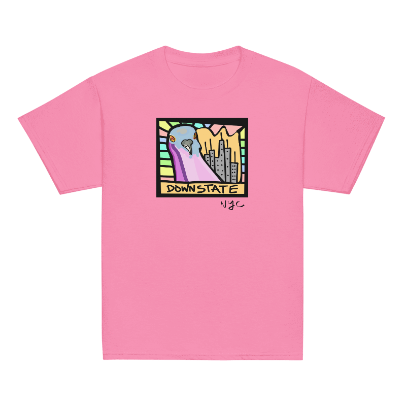 downstate cityscape youth short sleeve tee