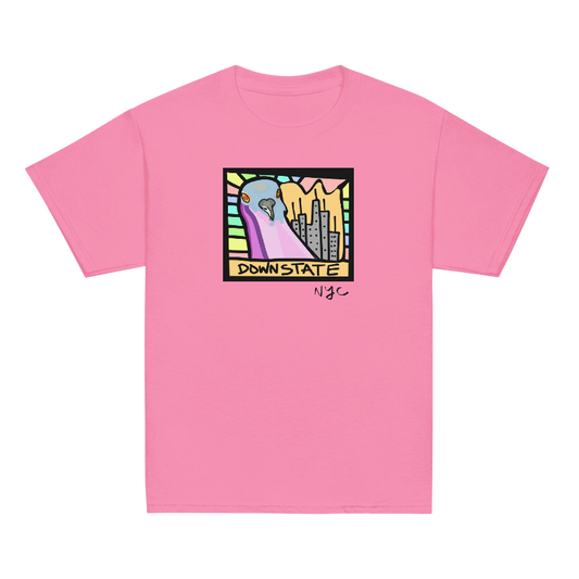 downstate cityscape youth short sleeve tee