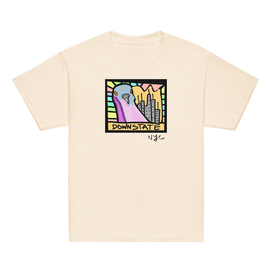 downstate cityscape youth short sleeve tee