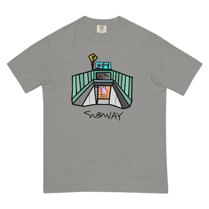 downstate subway short sleeve tee