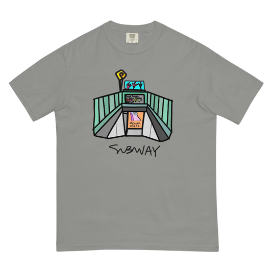 downstate subway short sleeve tee