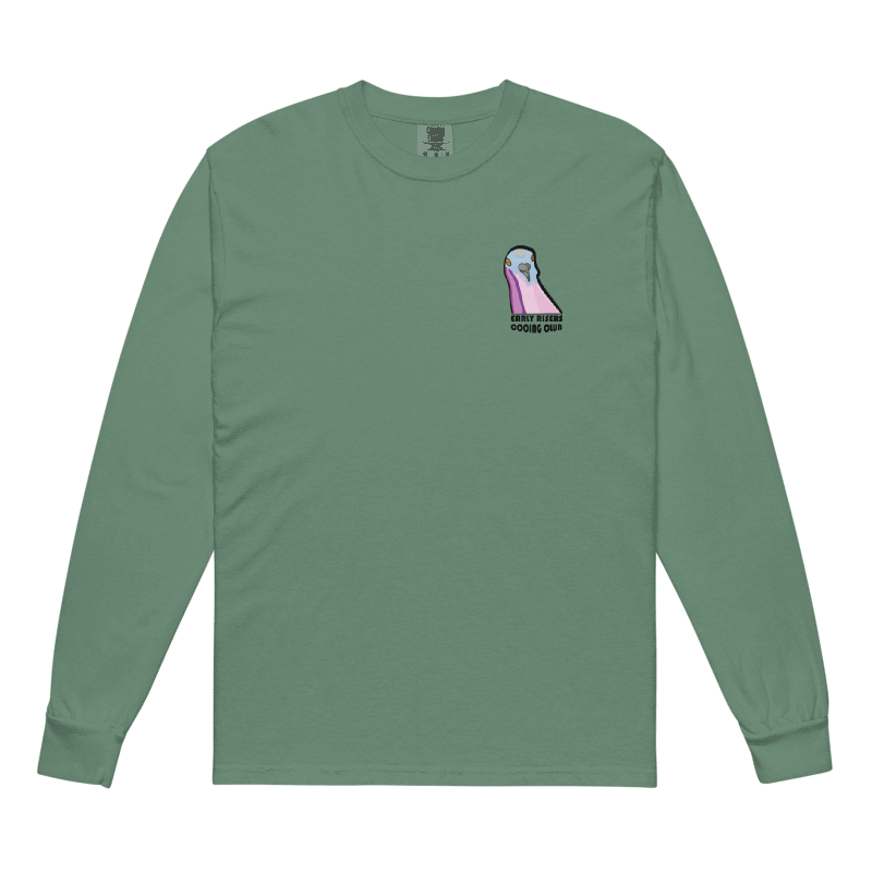 downstate early risers long sleeve tee