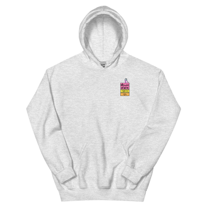 downstate BACK print subway hoodie