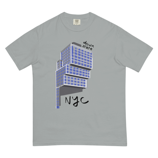 downstate building short sleeve tee