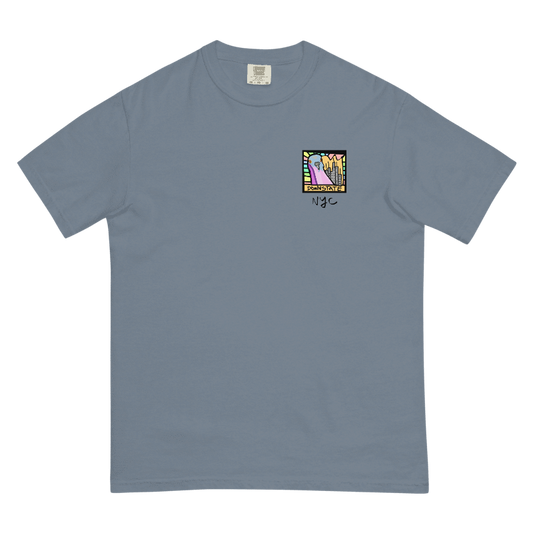 downstate cityscape short sleeve tee