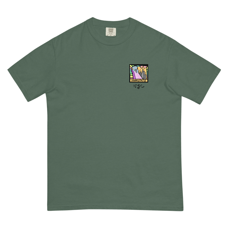 downstate cityscape short sleeve tee