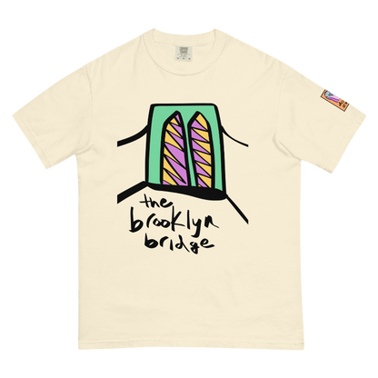 downstate brooklyn bridge short sleeve tee