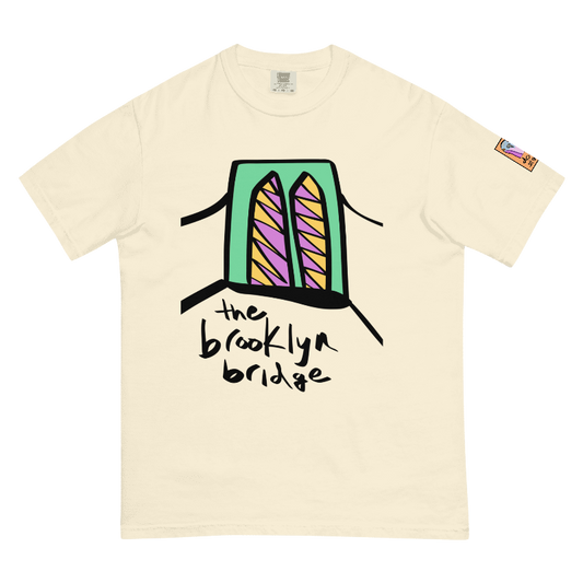 downstate brooklyn bridge short sleeve tee