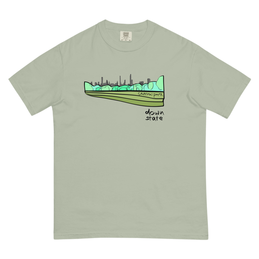 downstate central park short sleeve tee