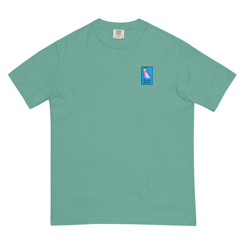 downstate original cityscape BACK print short sleeve tee
