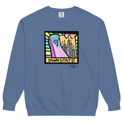 downstate cityscape sweatshirt