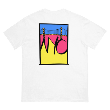 downstate gw BACK print short sleeve tee