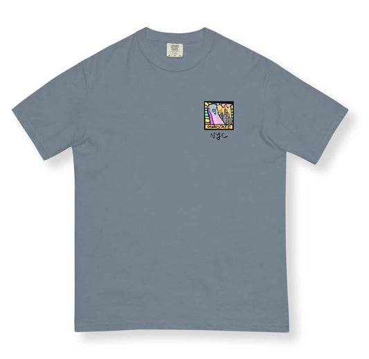 downstate cityscape short sleeve tee