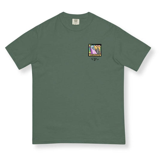 downstate cityscape short sleeve tee