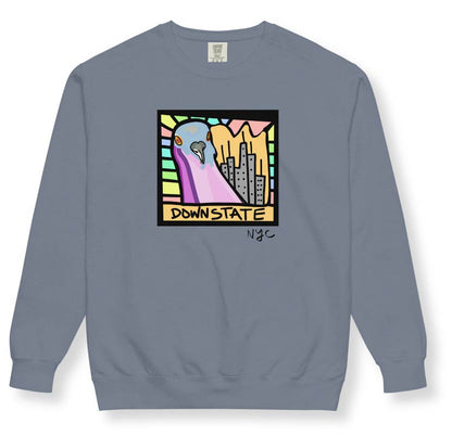 downstate cityscape sweatshirt