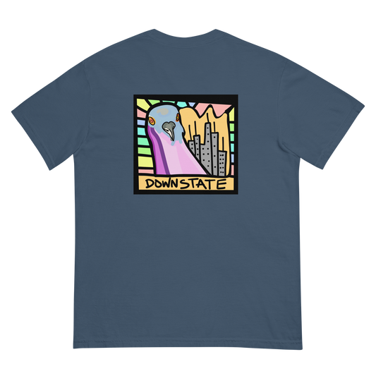 NYC Cityscape Back Print Tee - Midnight