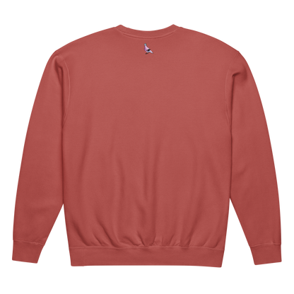NYC Logo Lightweight Sweatshirt - Crimson