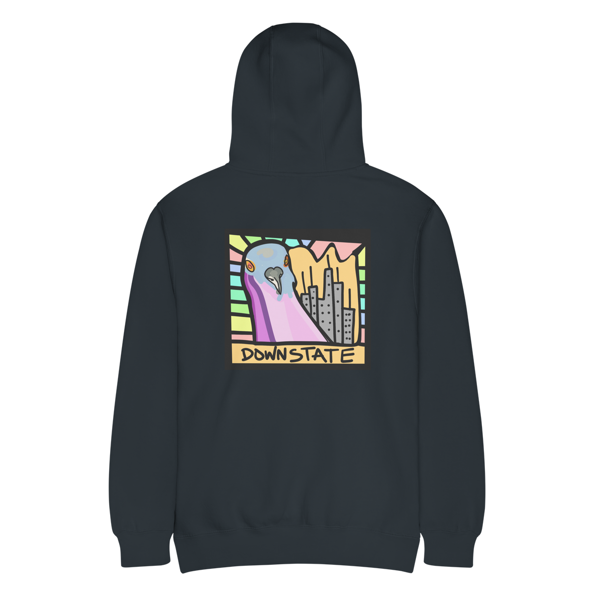 NYC Cityscape Back Print Hoodie