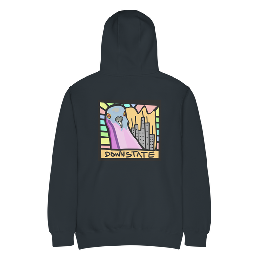 NYC Cityscape Back Print Hoodie