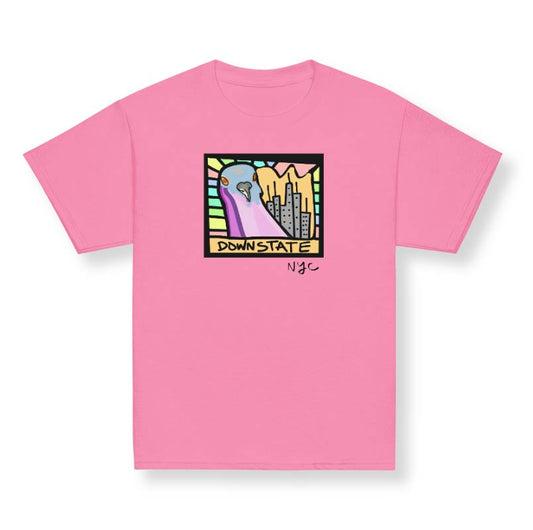 downstate cityscape youth short sleeve tee