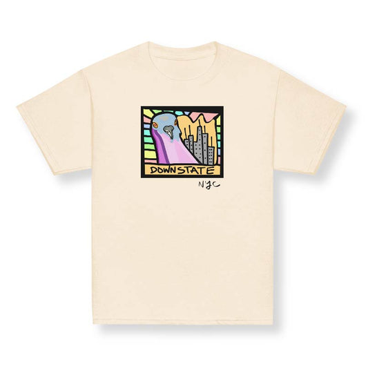 downstate cityscape youth short sleeve tee